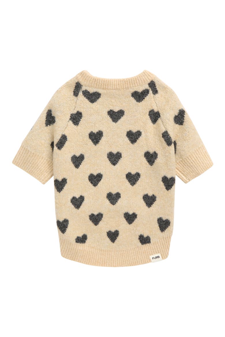 Lovebug Dog Sweater, Main, color, GREY