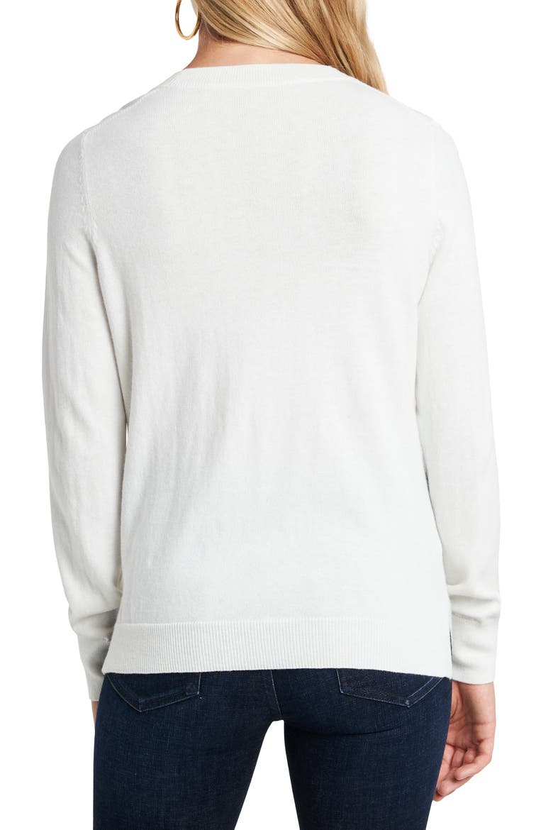 Cheers Sweater, Alternate, color, ANTIQ. WHITE