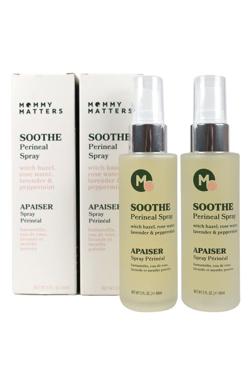 Mommy Matters Soothe Perineal Spray Duo