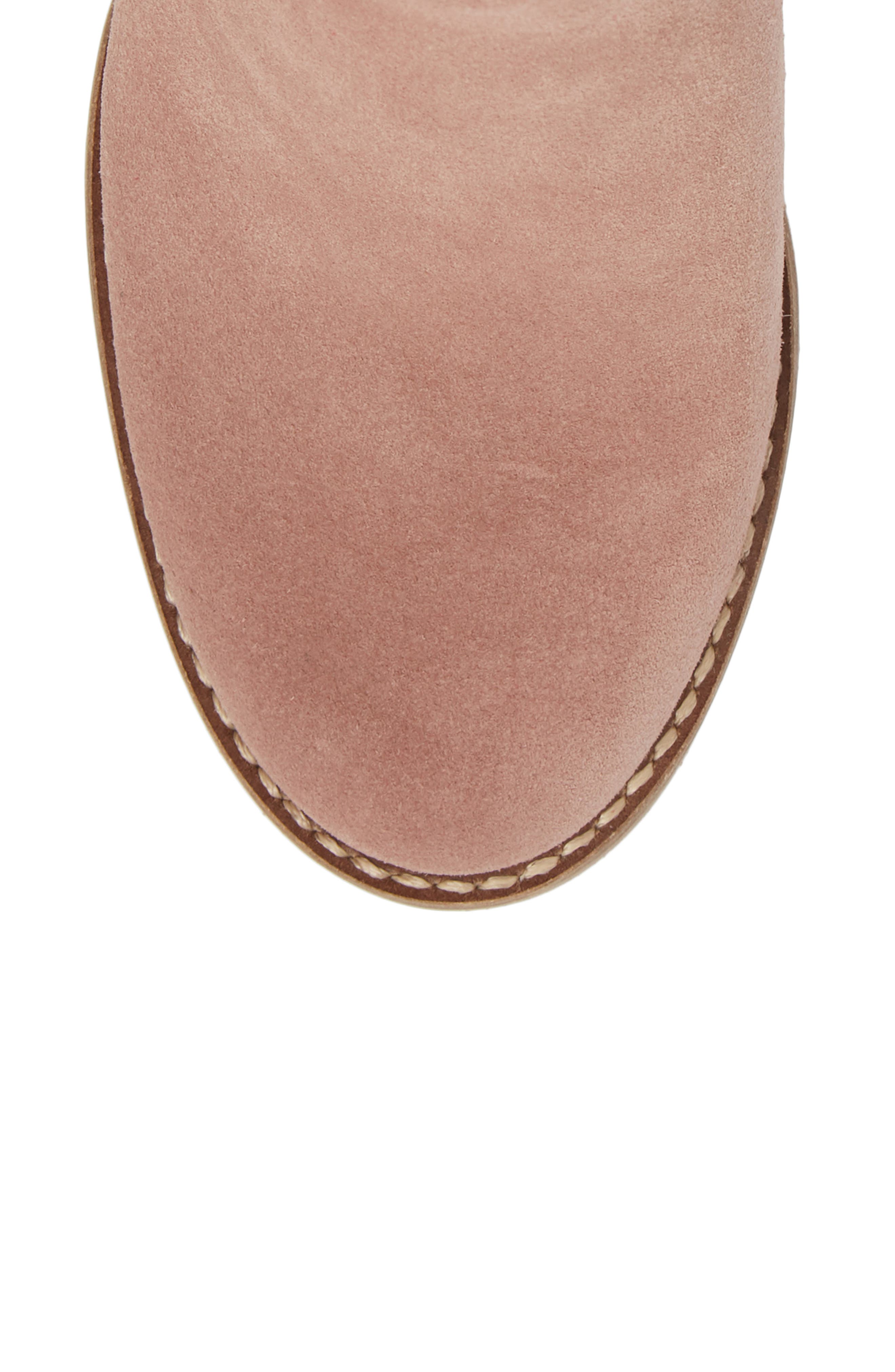 Yabba Wedge Bootie, Alternate, color, BLUSH SUEDE