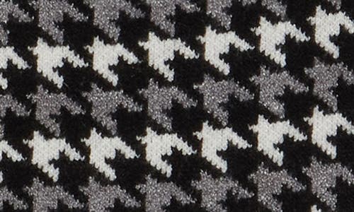 Love By Design Hannah Strapless Houndstooth Top In Multi