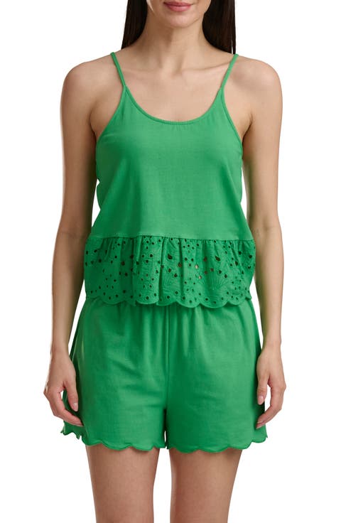 Cami & Boxer Short Pajamas