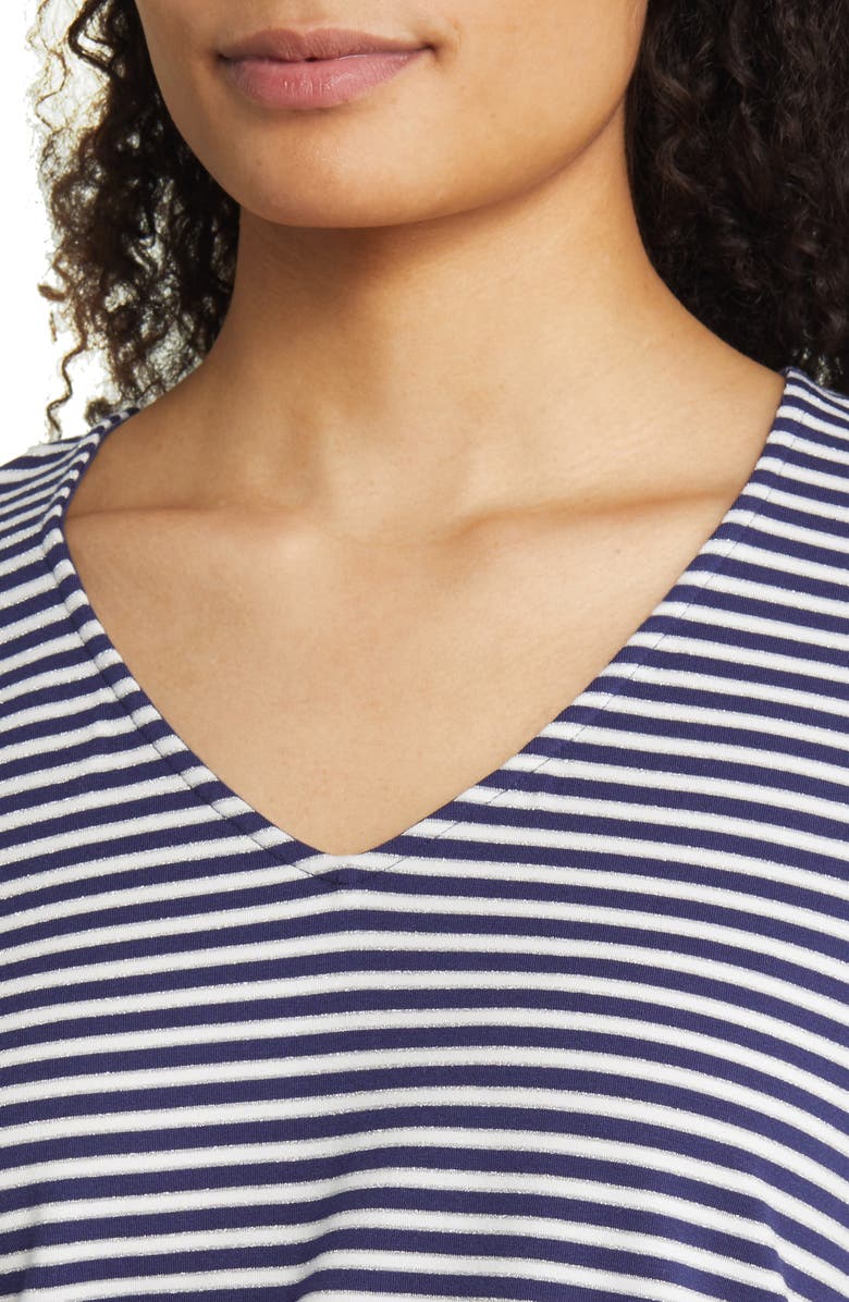 Tommy Bahama Kauai Stripe V-Neck T-Shirt, Alternate, color,