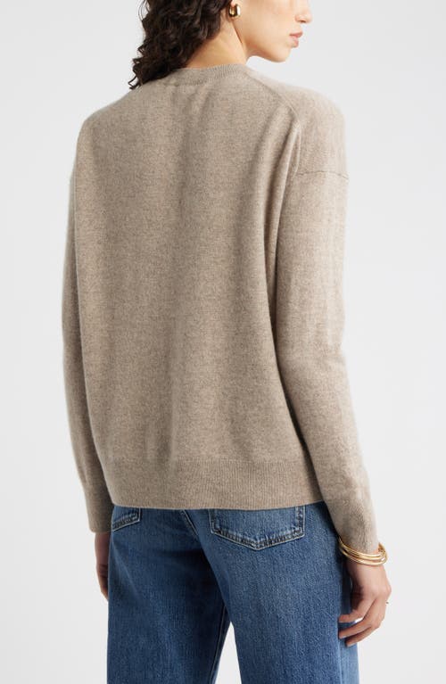 Nordstrom V-neck Cashmere Sweater In Gray