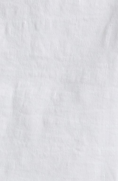 Theory Linen Blend Blazer In White