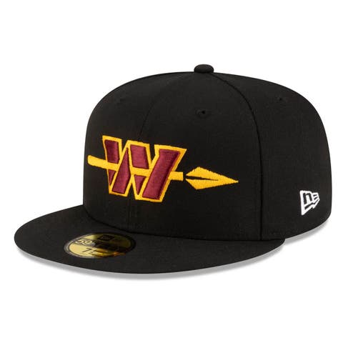 Men's New Era Black Washington Commanders Alternate 59FIFTY Fitted Hat