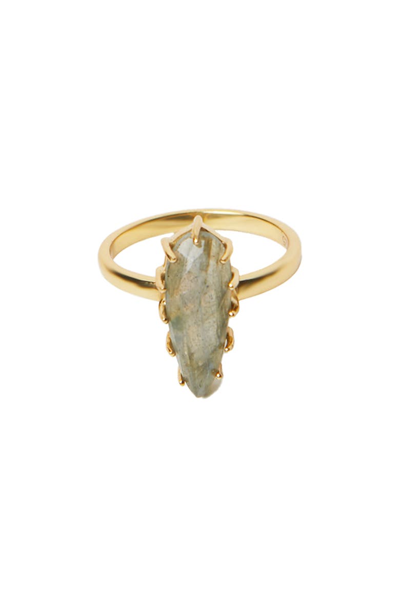 Labradorite Ring, Main, color, GOLD