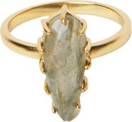 Argento Vivo Sterling Silver Labradorite Ring