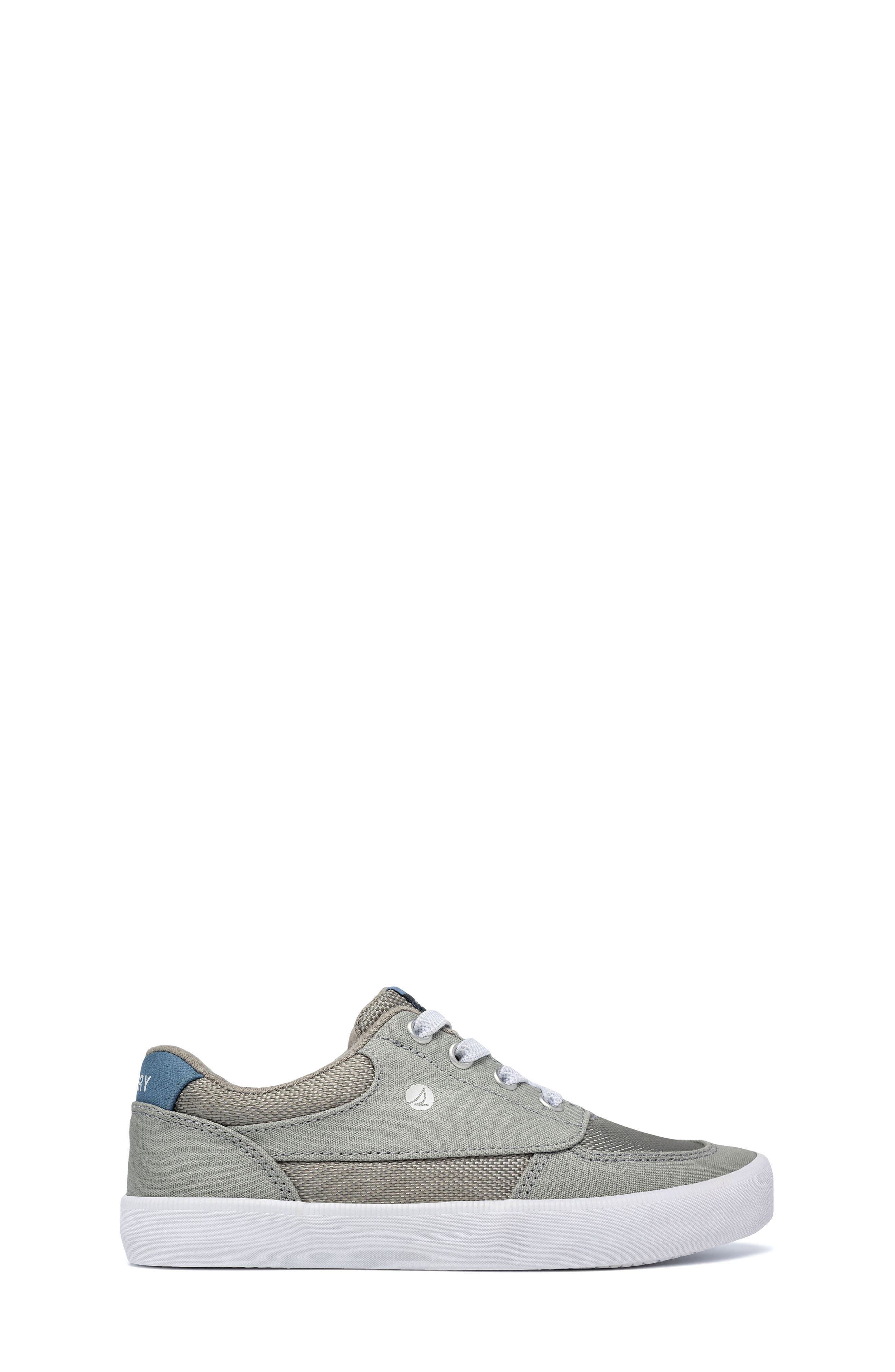 Sperry Kids' Boardwalk Sneaker, Alternate, color, Grey
