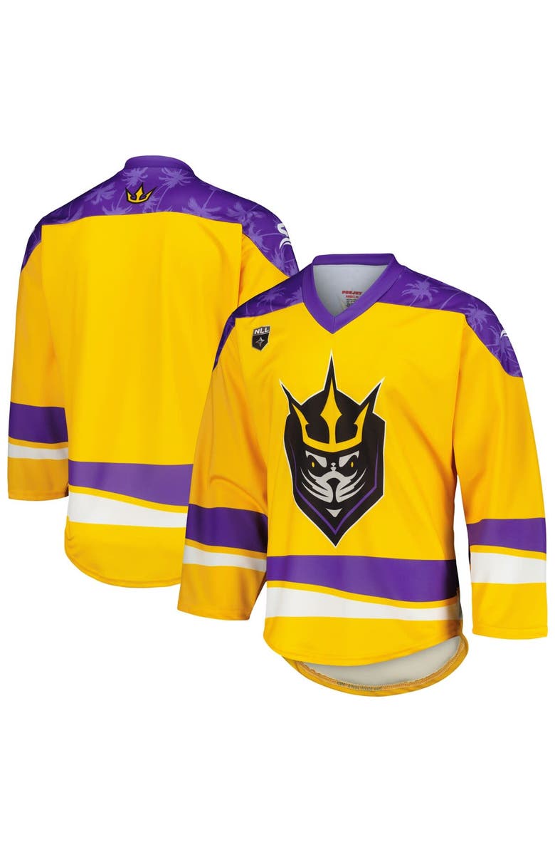 ADPRO Sports Men's Gold/Purple San Diego Seals Replica Jersey, Main, color, Gold