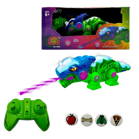 Rcrex Green & Blue Colorchanging Toy, 3+