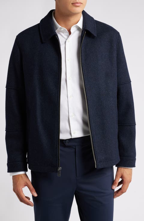 ジャケット・アウター Hart Schaffner Marx - Smart Coat (40R) Hart Schaffner Marx Smart Coat Men 40 R Brown Water