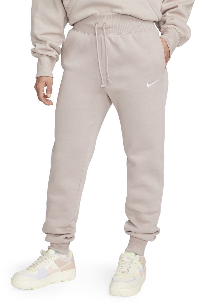 Sportswear Phoenix Fleece Sweatpants, Main, color, DIFFUSED TAUPE/ SAIL