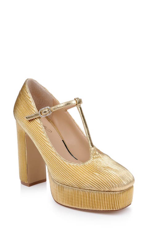 Banks T-Strap Platform Pump