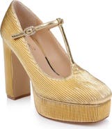 BADGLEY MISCHKA Banks T-Strap Platform Pump