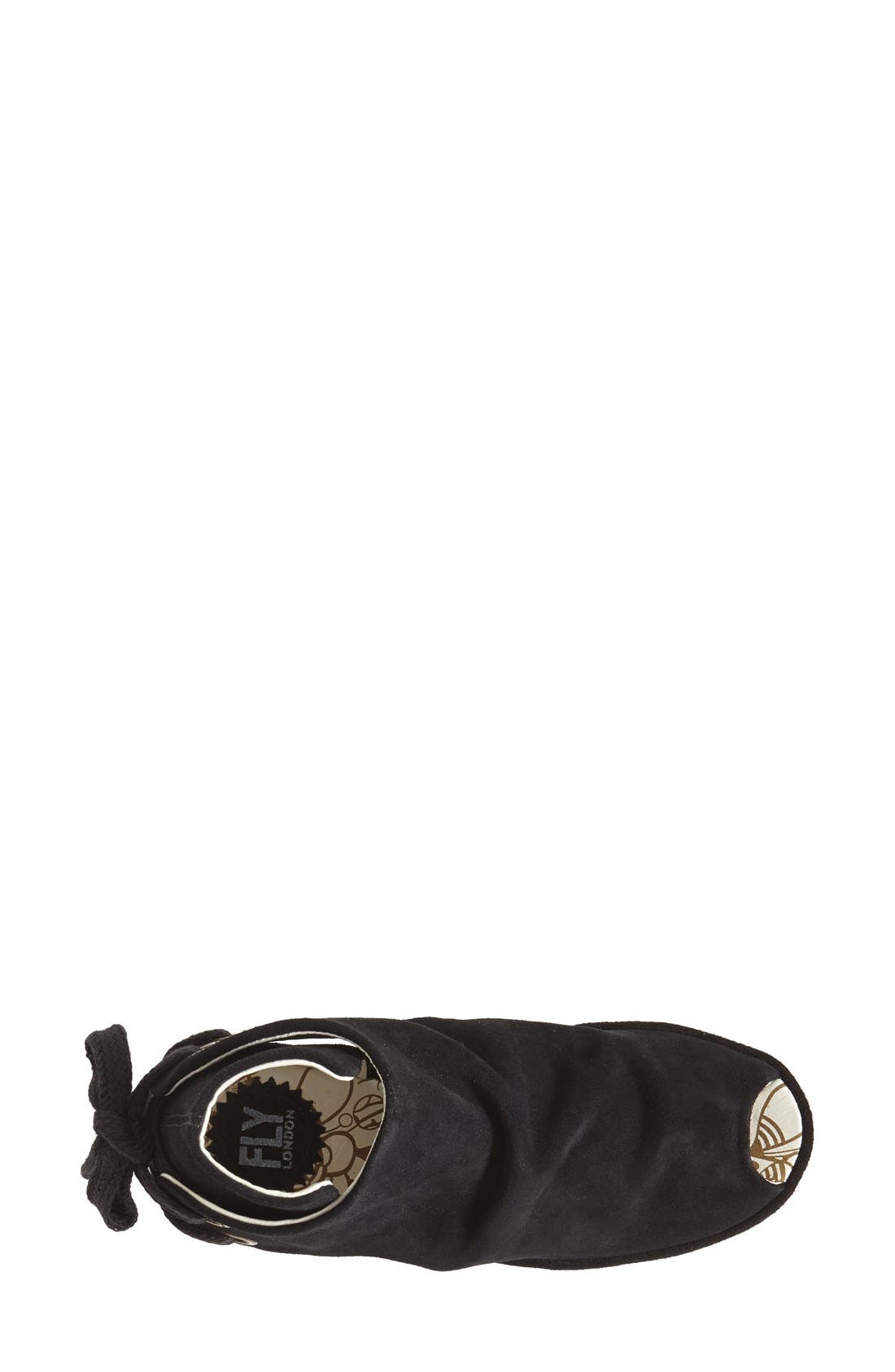 Fly London 'Yema' Open Toe Bootie, Alternate, color, 