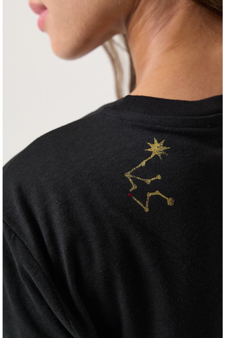 Aquarius Mercury Graphic T-Shirt, Alternate, color, BLACK