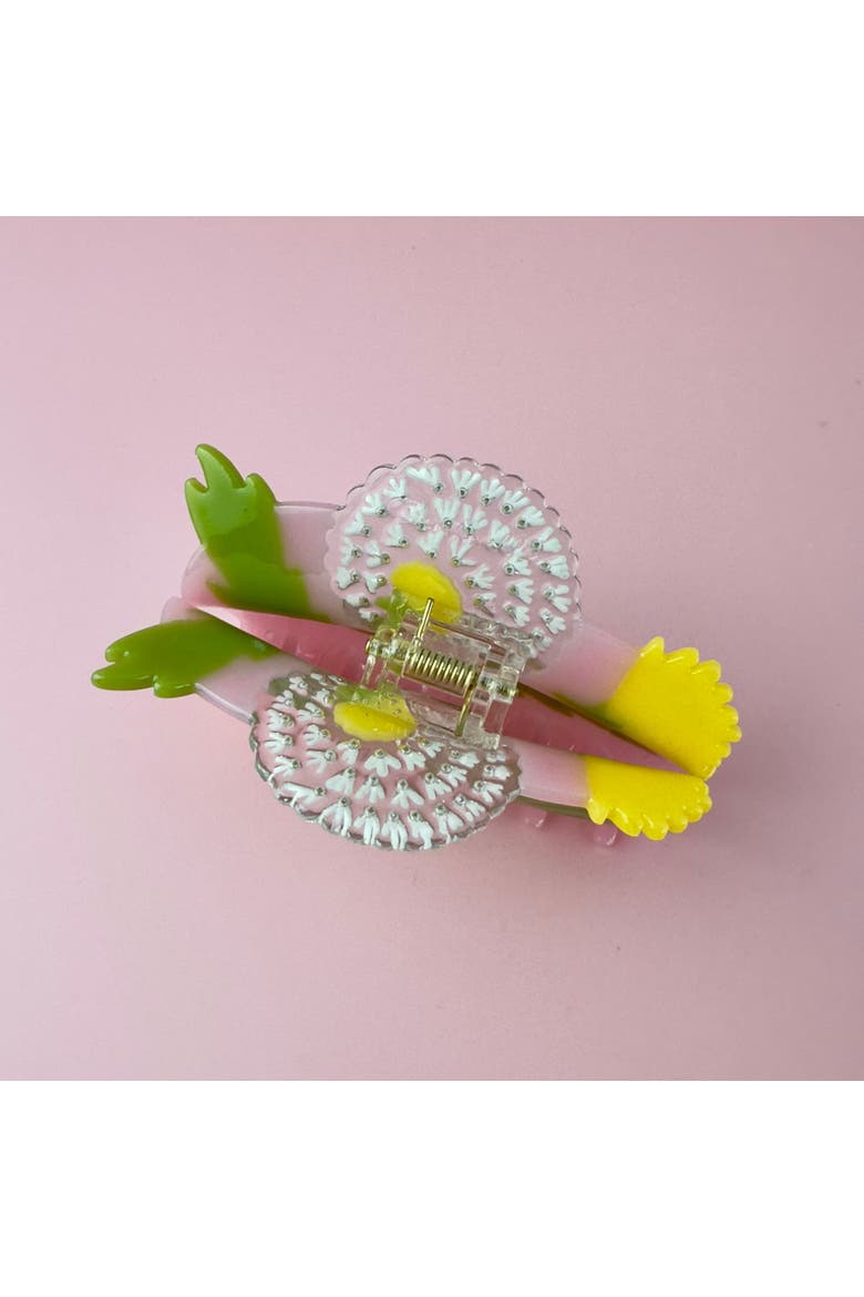 Dandelion Hair Claw, Alternate, color, Pink