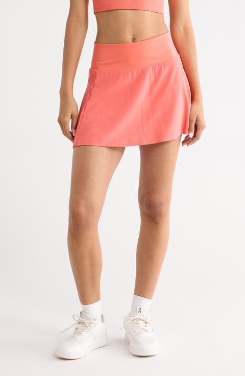 Super Set High Waist Pleated Skort