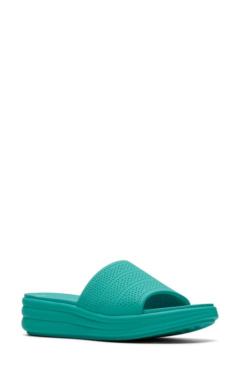 Drift Twist Wedge Slide Sandal (Women)