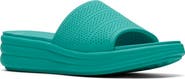 Clarks® Drift Twist Wedge Slide Sandal