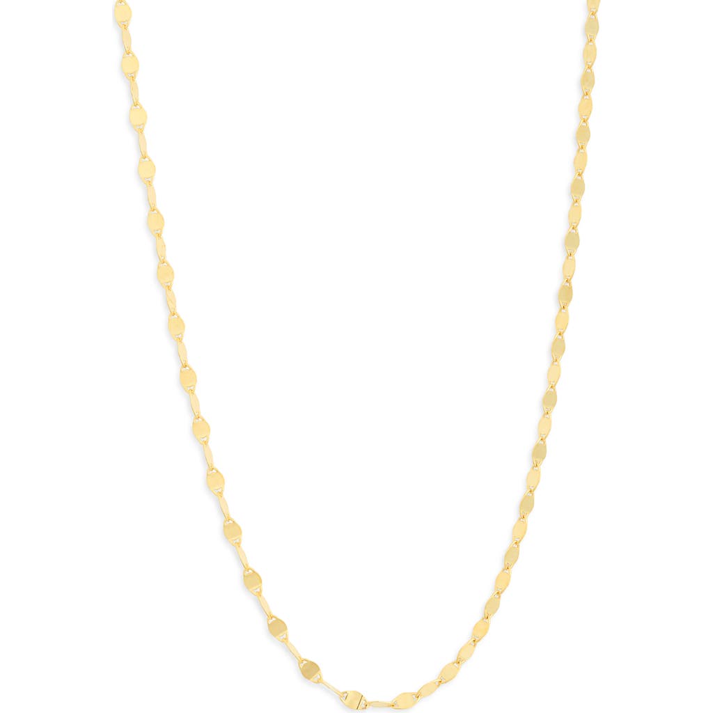 Argento Vivo Disc Chain Necklace In Gold