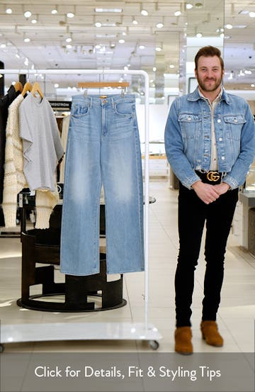 The Hustler Roller High Waist Wide Leg Jeans