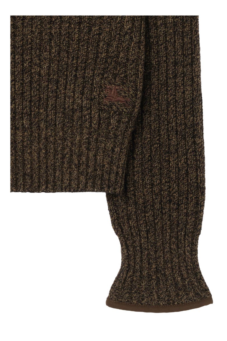 Wool Cashmere Sweater, Alternate, color, Juniper green