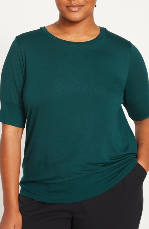 Universal Standard Aimee Knit Top In Green