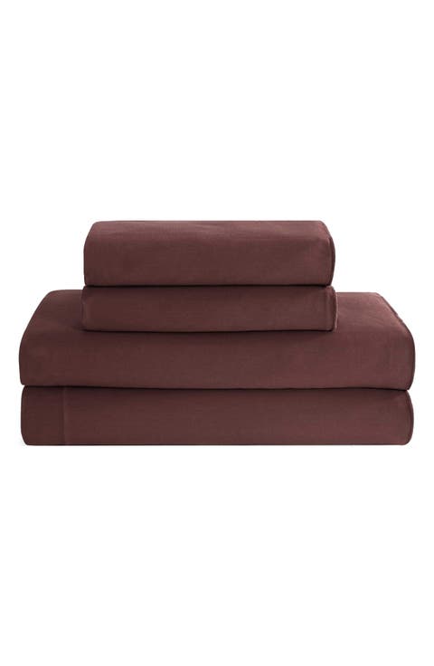 Pearl Edge 300 Thread Count Sateen Sheet Set