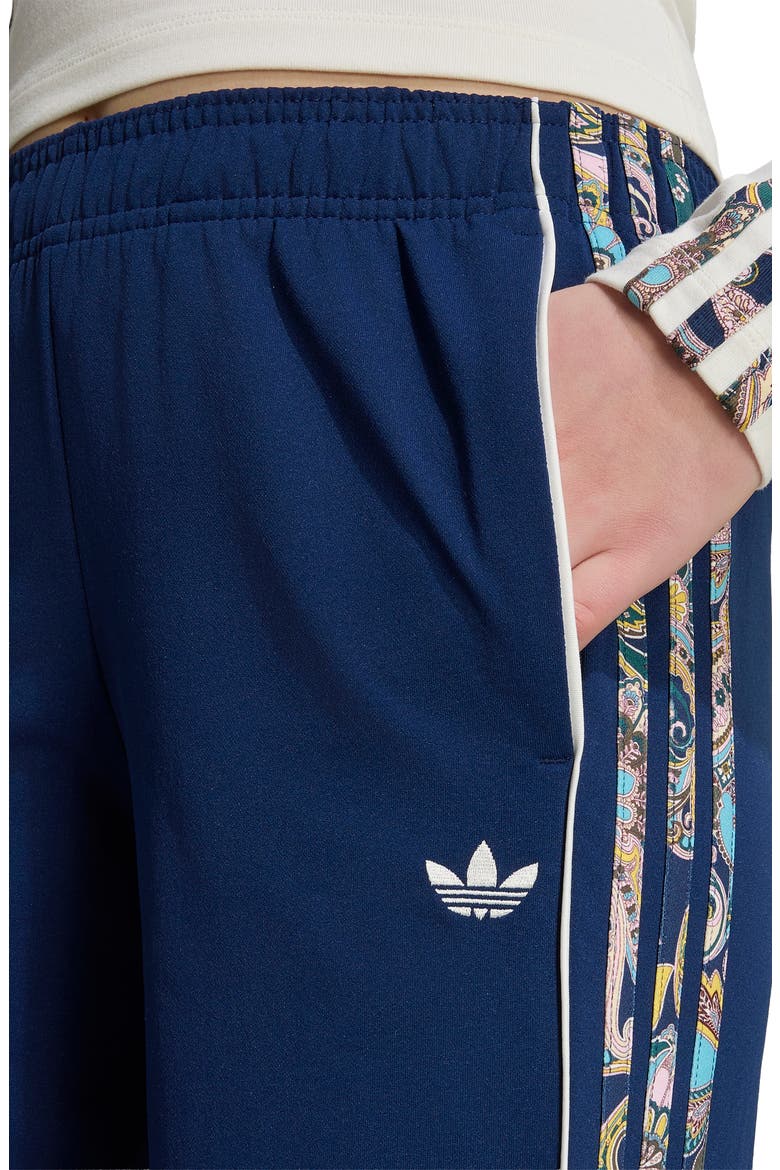 Kids' x Liberty London Paisley Parade Loose Track Pants, Alternate, color, NIGHT INDIGO