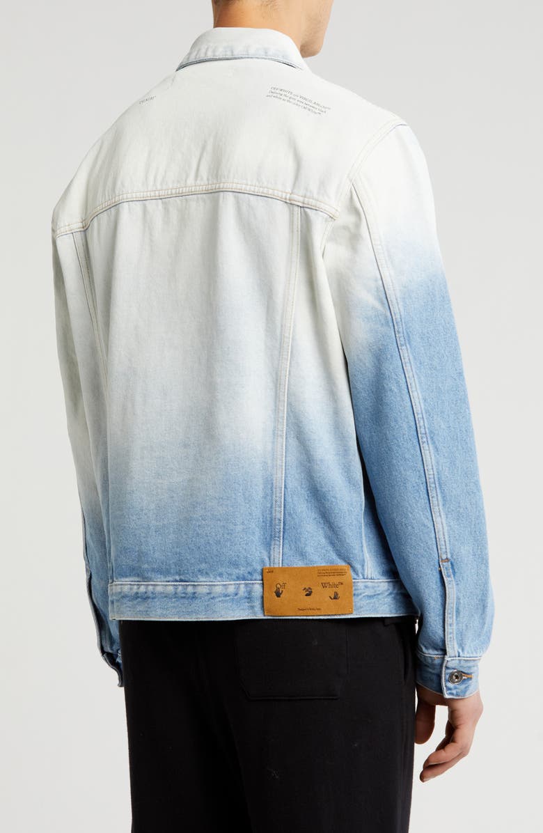 Off-White Corp Skate Denim Jacket, Alternate, color, 