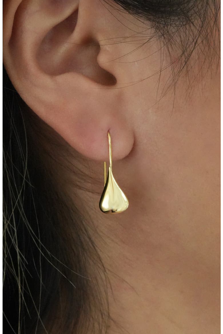 Sailaway Teardrop Drop Earrings, Alternate, color, GOLD