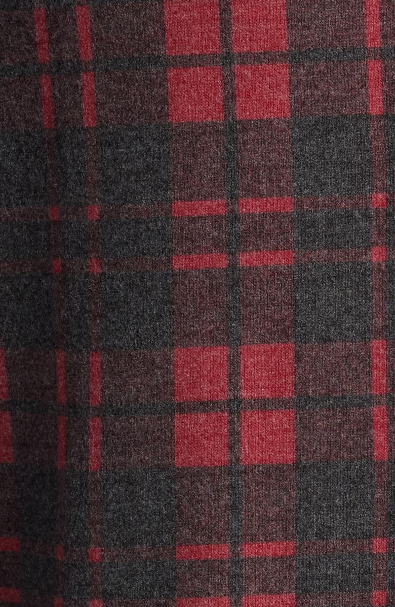 Stone Rose Lumberjack Wrinkle Resistant Tech Fleece Jacket, Alternate, color, 