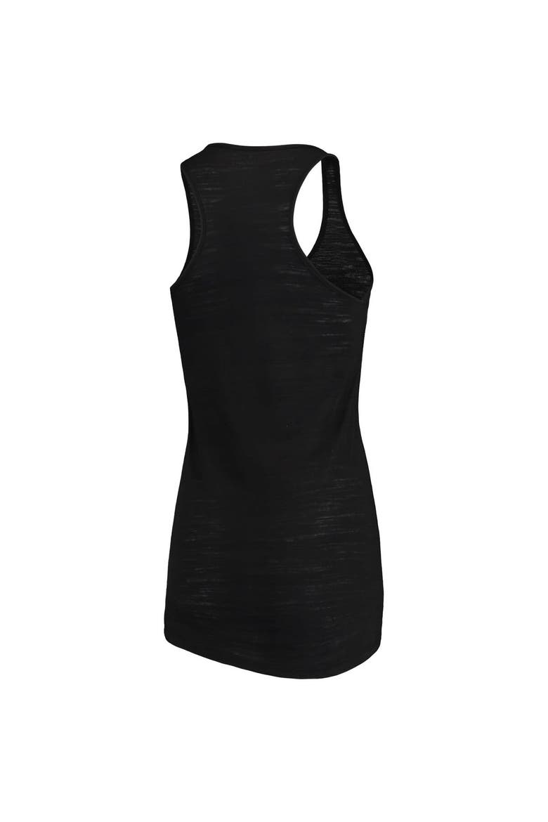 Women's Soft as a Grape Black Colorado Rockies Multicount Racerback Tank Top, Alternate, color, Black