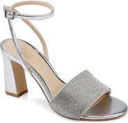 Jewel Badgley Mischka Hattie Ankle Strap Sandal