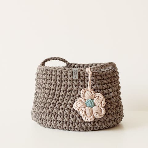 Toy Nursery Storage Basket Basic Recycled