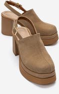 Prologue Shoes Bavix Block Heel Platform Sandal