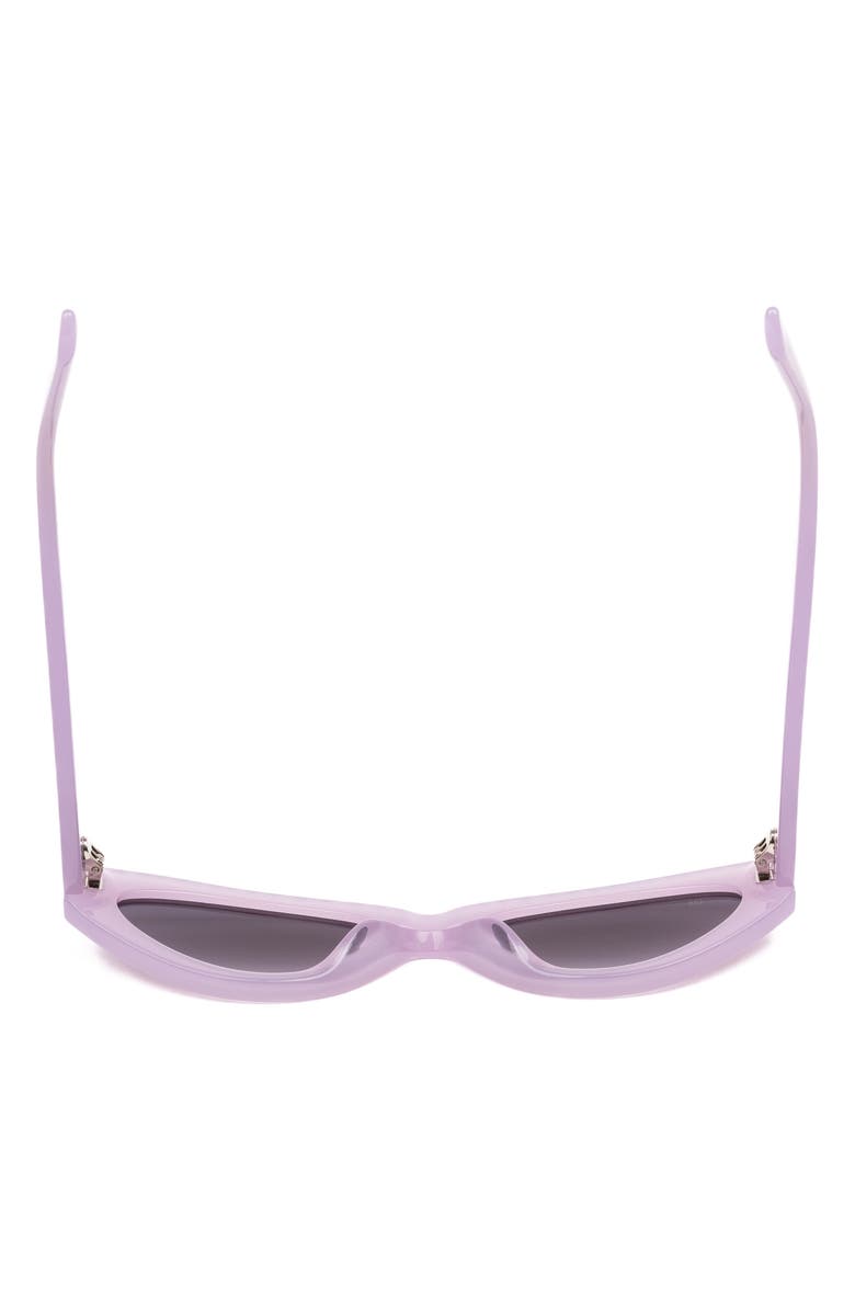 Sito Shades Dirty Epic 55mm Gradient Cat Eye Sunglasses, Alternate, color, Purple