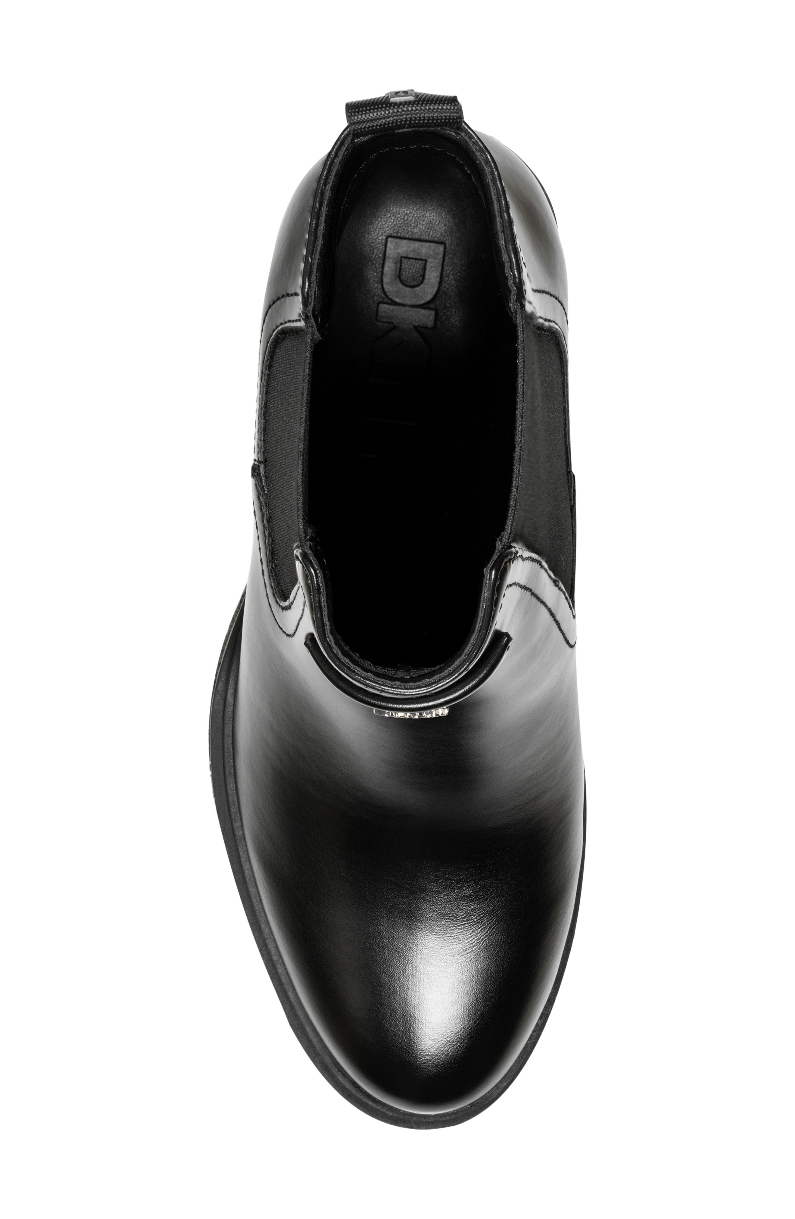 Tisdel Platform Chelsea Boot, Alternate, color, BLACK