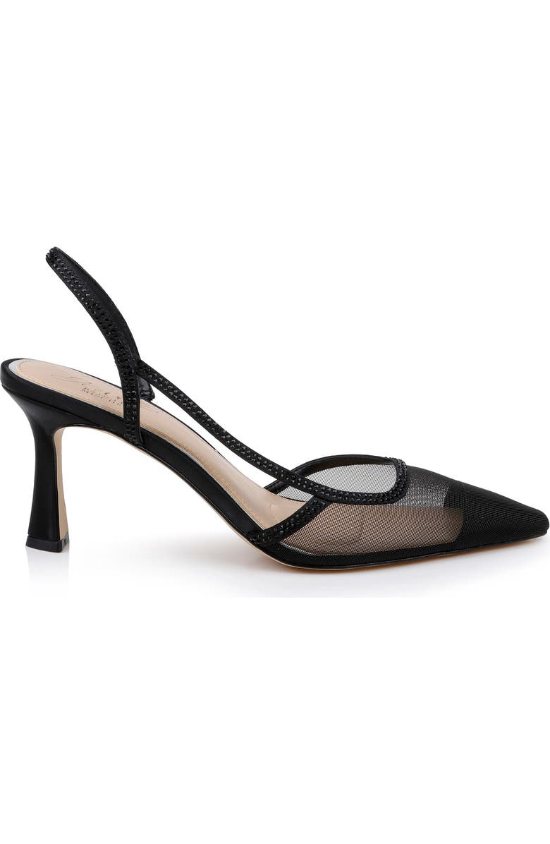 Jewel Badgley Mischka Tammy Slingback Half d'Orsay Cap Toe Pump, Alternate, color,