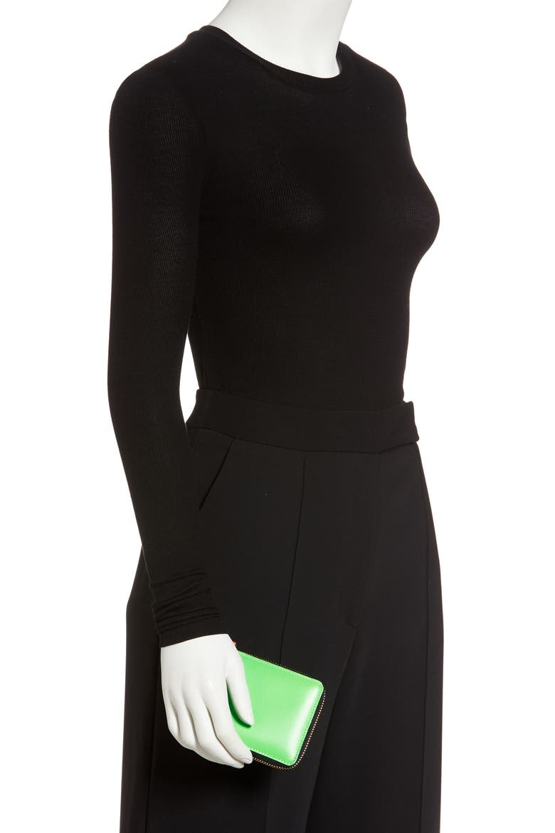 Super Fluo Wallet, Alternate, color, GREEN
