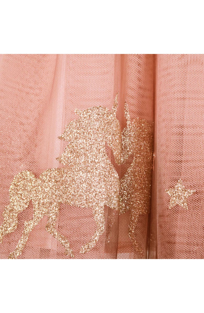 Zunie Kids' Sequin Ruffle Party Dress, Alternate, color, 