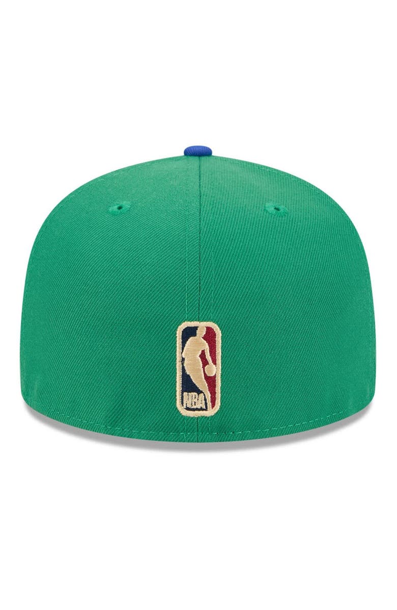 New Era Men's New Era Green/Blue Dallas Mavericks 2025/26 Classic Edition Jersey Hook 59FIFTY Fitted Hat, Alternate, color, Green