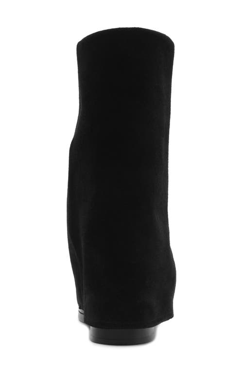 Arezzo Harper Foldover Shaft Boot In Black