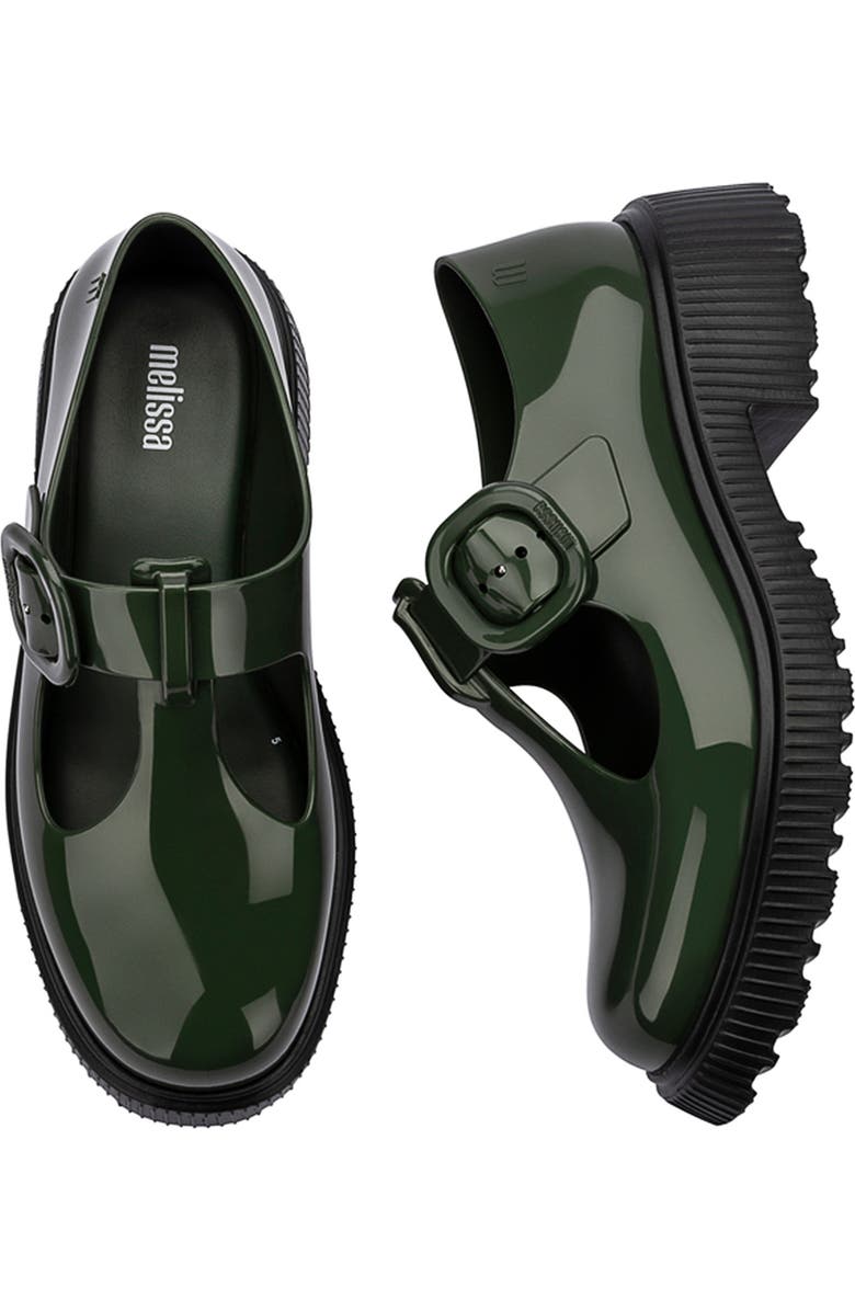 Melissa Jackie Platform Mary Jane, Alternate, color, Blck/Green