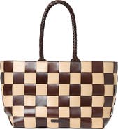 Loeffler Randall Klara Woven Leather Tote