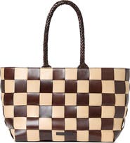 Loeffler Randall Klara Woven Leather Tote