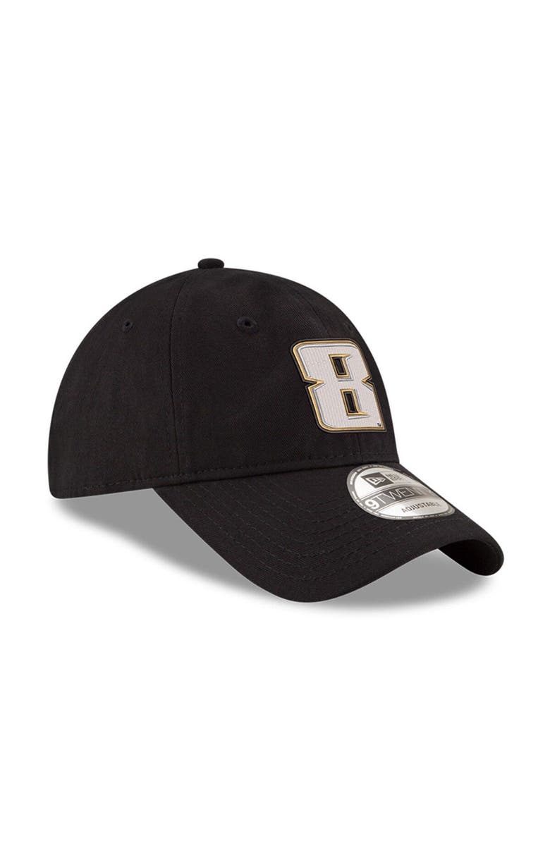 New Era Men's New Era Black Kyle Busch Team Enzyme Washed 9TWENTY Adjustable Hat, Alternate, color, Black