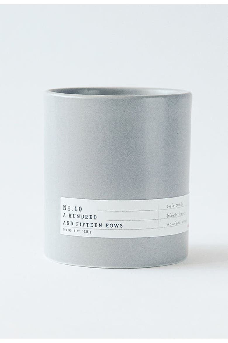 No. 10 A Hundred And Fifteen Rows Scented Candle, Main, color, White